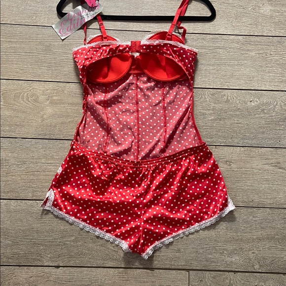 Victoria Secrets Sexy Little Things Polka Dot Chemise NWT 36C - Picture 5 of 7